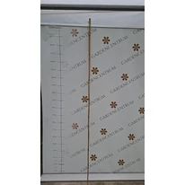 Bambusz termesztő karó 210cm -es változata élőben a telephelyen