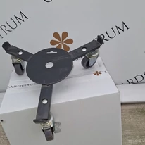 Fém gurulós növényalátét 30/42 cm Péteri telephelyünkön