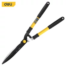 A DELI kézi sövényvágó olló kialakítása praktikus a mindennapi használatra.