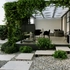 Kép 3/4 - Modern terasz látványterv, kerttervező programban elkészítve.