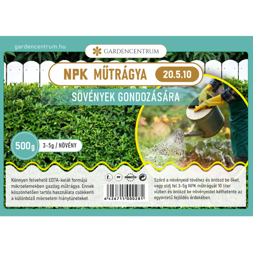 Gardencentrum Sövény NPK műtrágya
