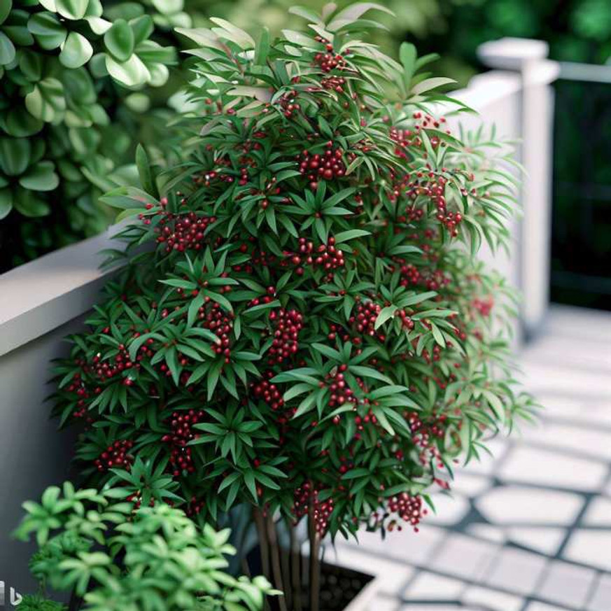 Nandina domestica Gulfstream - Japán szentfa