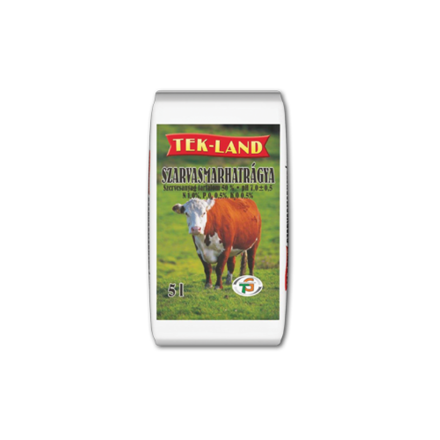 TEK-LAND szarvasmarhatrágya 5 L