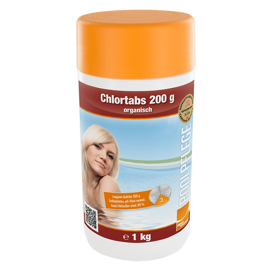 Aquacorrect klórtabletta 90% 1 kg ( 200 grammos tabletták)