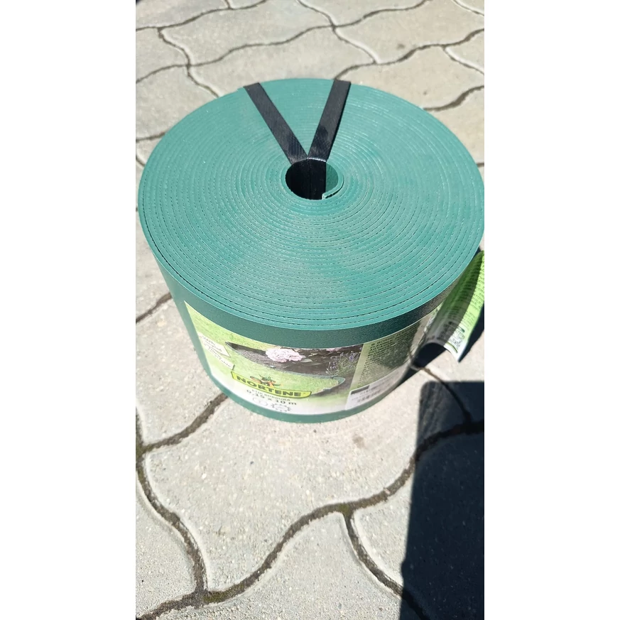  ETIK BORDURA - Rugalmas ágyásszegély 15cm x 10m zöld