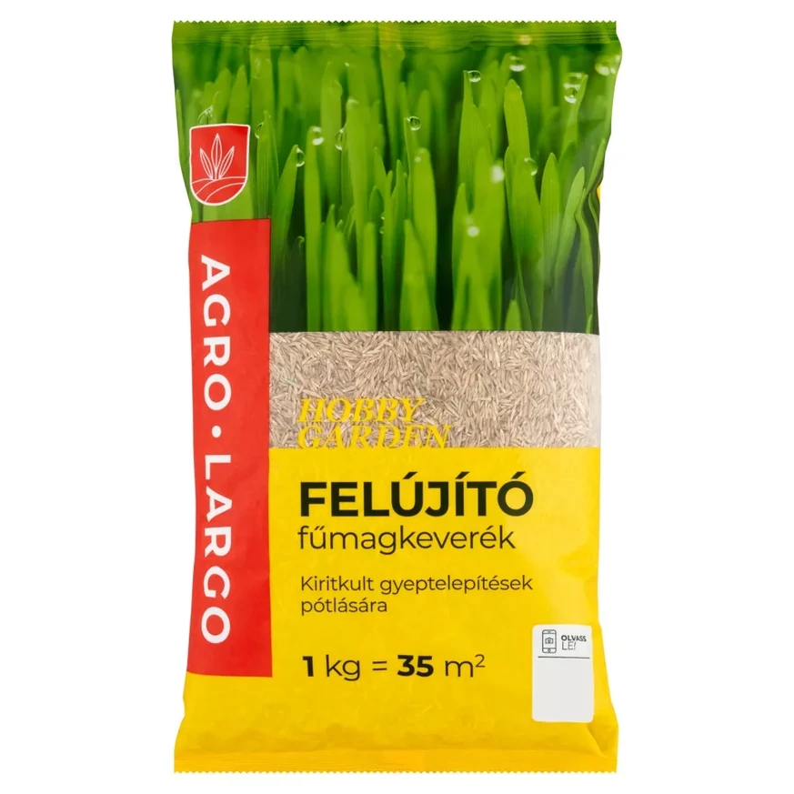 Agro-Largo felújító fűmagkeverék 1 kg-os kiszerelésben. 