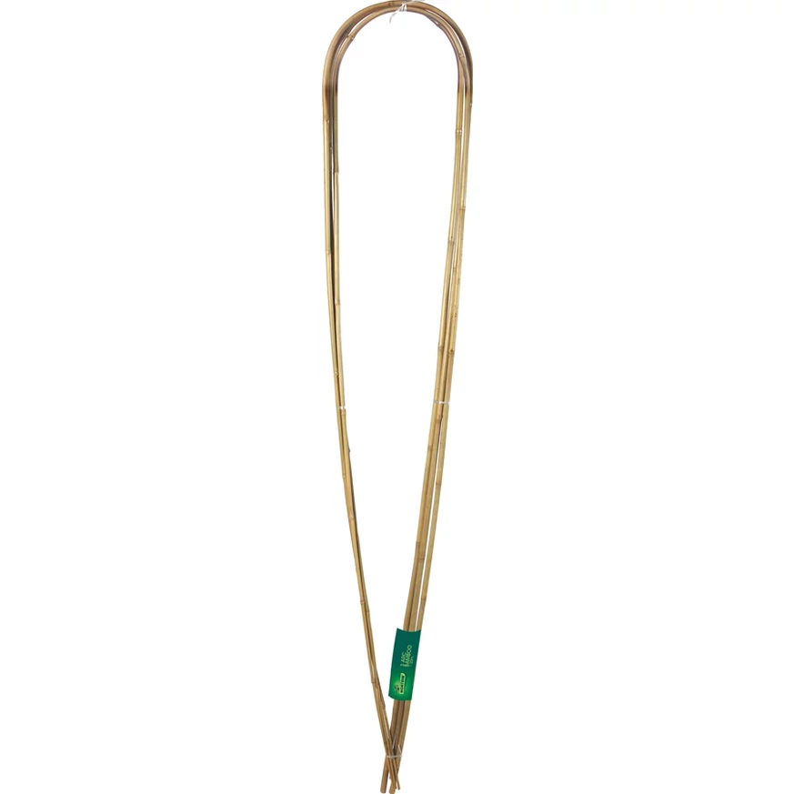 120 cm-es ívelt bambuszkaró 3-as csomagban.