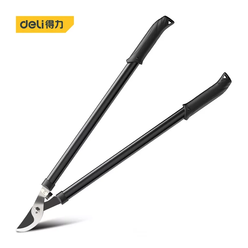 A DELI ágvágó hosszú erőkarral ellátott, masszív kerti szerszám a fás szárúak ápolásához.