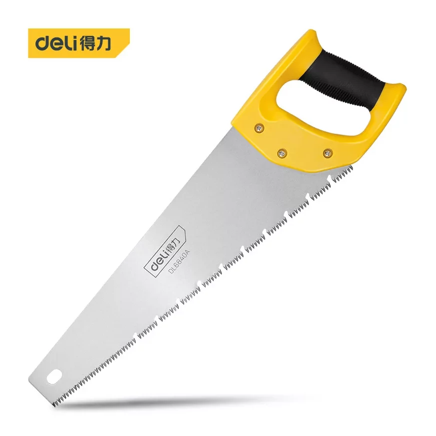 DELI 400mm-es kerti fűrész  kinézete.