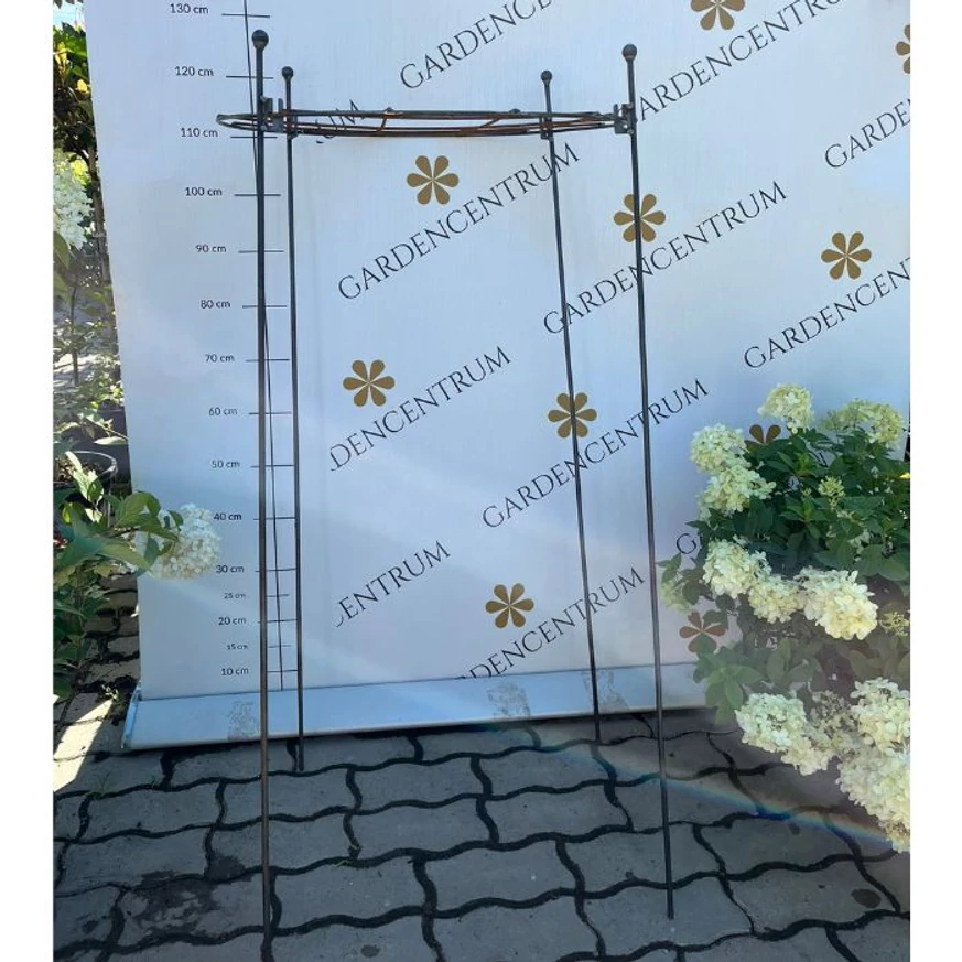 60 cm átmérőjű hortenzia támaszték kinézete.