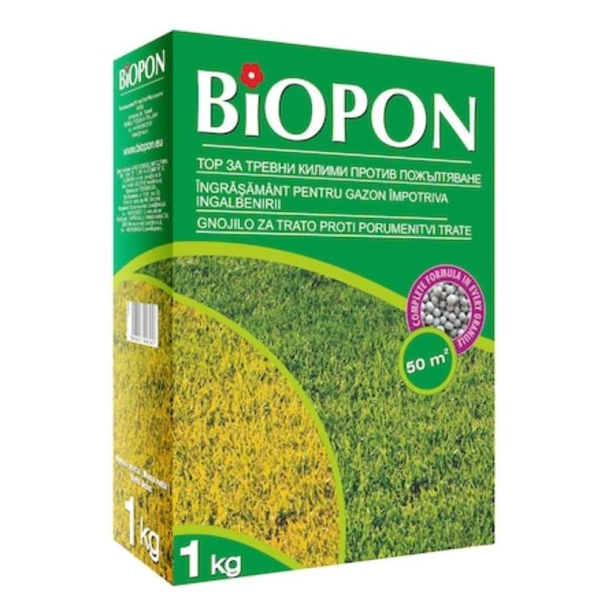 Biopon gyep sárgulás elleni tápanyag