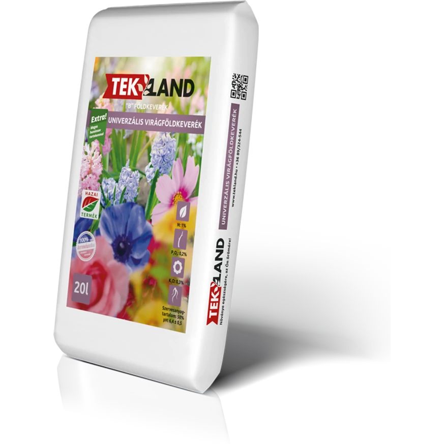 Tek-Land Univerzális virágföld keverék 5 literes kiszerelésben