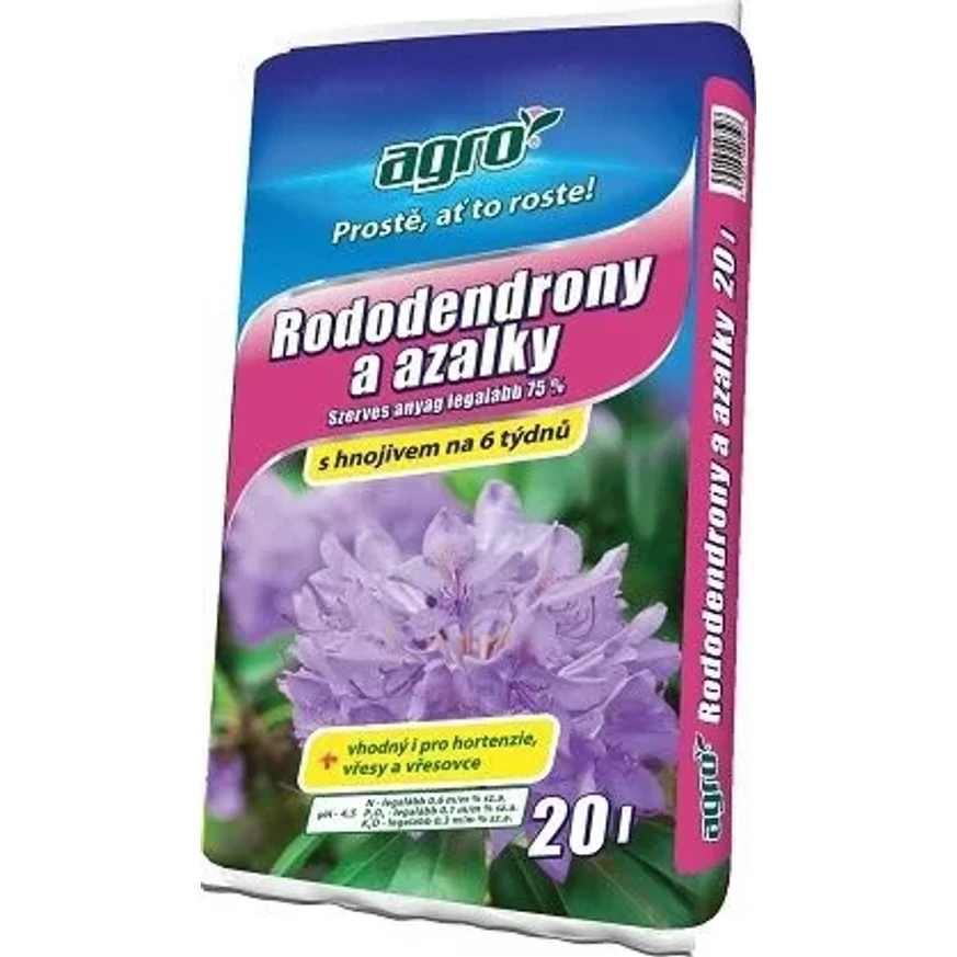 Rhododendron és Azalea föld 20 literes kiszerelésben. 